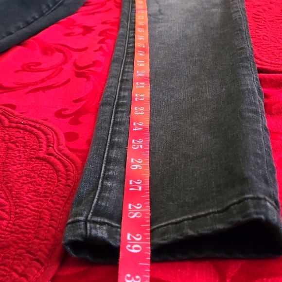 Recientle (Recent) Black Denim Skinny Jeans Women size 5/26 - Picture 12 of 12